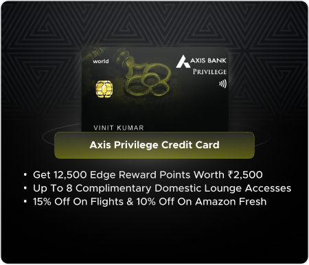 Axis Privilege Credit Card