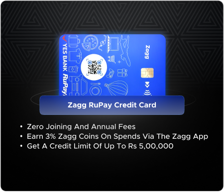 Zagg RuPay Credit Card