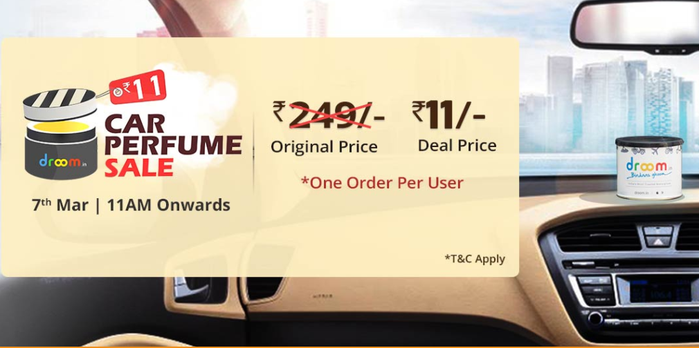 Droom Car Perfume Sale