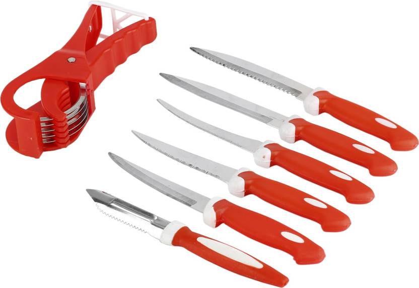Amiraj KT07R Red Kitchen Tool Set