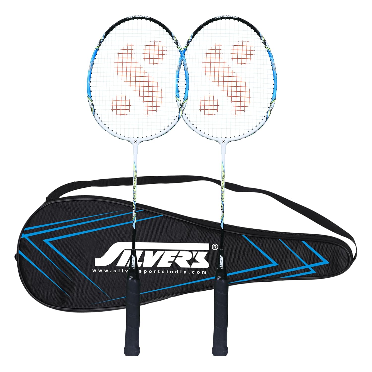Silver's Badminton Racquets with Full Cover